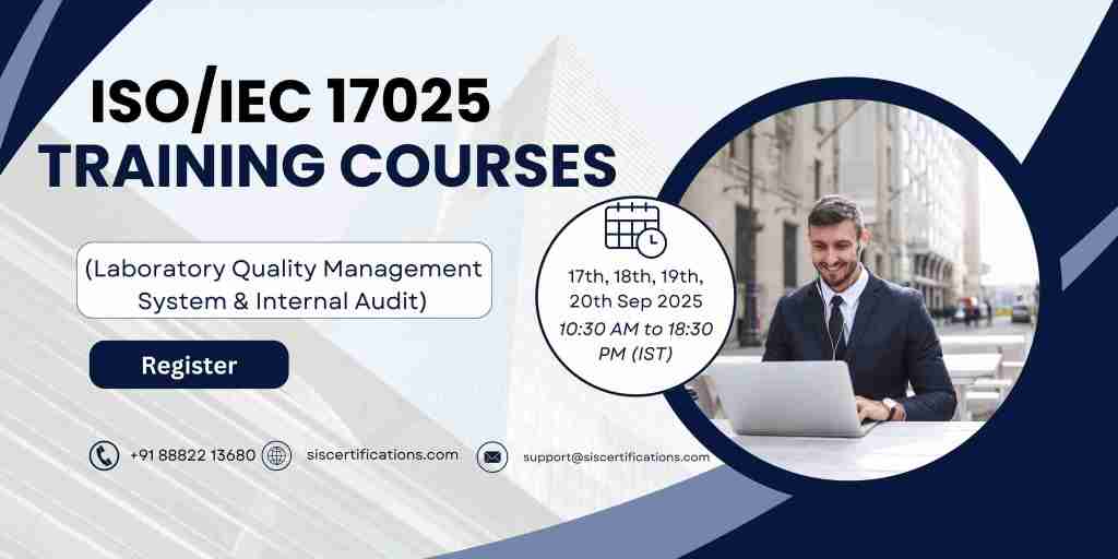 ISOIEC 17025 Training Courses